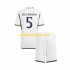 Camisola Real Madrid Jude Bellingham 5 Criança Equipamento Primeiro 2023-2024 Manga Curta